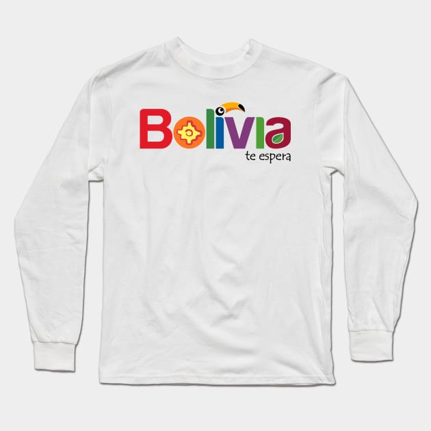 Bolivia te espera Long Sleeve T-Shirt by verde